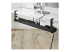 CALB-DESK-CABLE-TRAY - StarTech.com Under Desk Cable Management Tray, Clamp-on Installation - Back
