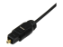 THINTOS15 - StarTech.com 15 ft Thin Toslink Digital Optical SPDIF Audio Cable - Close up