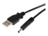 USB2TYPEH - StarTech.com 3 ft. (0.9 m) USB to Type H Barrel 5V DC Power Cable - Right-angle