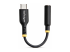 USBCAUDIO2 - StarTech.com USB-C Audio Adapter to 3.5mm TRRS Jack, Headphone Aux Dongle - Front