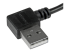 USB2AUB2RA2M - StarTech.com 2m 6 ft Micro-USB Cable with Right-Angled Connectors - Close up