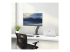 H1M1AG2-MONITOR-ARM - StarTech.com Desk Mount Monitor Arm, Up To 32" Display, C-Clamp, TAA - Right-angle
