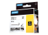 18445 - DYMO IND - Vinyl - black on white - Right-angle