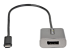 CDP2DPEC - StarTech.com USB C to DisplayPort Adapter, 8K/4K 60Hz USB-C to DisplayPort 1.4 Adapter Dongle, USB Type-C to DP Monitor Video Converter, Thunderbolt 3 Compatible, w/12" Long Attached Cable - Left side