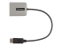 MST14DP122DP - StarTech.com 2-Port DisplayPort MST Hub, Dual 4K 60Hz, DP to 2x DisplayPort Monitor Adapter, DP 1.4 Multi-Monitor Video Adapter w/ 1ft Built-in Cable, USB Powered, Windows Only - Front