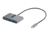 5G2A2CPDB-USB-C-HUB - StarTech.com 4-Port USB-C Hub with 100W Power Delivery Pass-Through Charging, 2x USB-A + 2x USB-C, 5Gbps, USBC Hub w/ 1ft (30cm) Long Cable, Portable Laptop USB Type-C to USB-A/C Hub - Right-angle