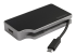 DKT30CHVGPD - StarTech.com USB C Multiport Adapter to 4K HDMI or 1080p VGA, USB Type C Travel Dock with 95W PD Pass-Through, USB-A, Gigabit Ethernet, USB-C Video Display Adapter Mini Docking Station - Left-angle