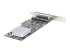 PR42GI-NETWORK-CARD - StarTech.com 4-Port 2.5Gbps NBASE-T PCIe Network Card, Intel I225-V Chip, Quad Port Computer Network Card, Multi-Gigabit NIC, PCI Express Server LAN Card, Desktop Ethernet Interface Card, PCI Express 2.0 (PR42GI-NETWORK-CARD) - Right-angle