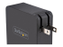 WCH1CBK - StarTech.com USB C Wall Charger, USB C Laptop Charger 60W PD, 6ft/2m Cable, Universal Compact Type C Power Adapter, Dell XPS, Lenovo X1 Carbon, HP EliteBook, MacBook, USB IF/ETL Certified - Close up