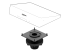 939-001811 - Logitech Tap Table Mount - Right-angle