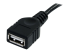 USBEXTAA6BK - StarTech.com 6 ft Black USB 2.0 Extension Cable A to A - Close up