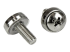 CABSCREWM52 - StarTech.com M5 Mounting Screws and Cage Nuts for Server Rack Cabinet - Front