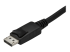 CDP2DPMM3MB - StarTech.com 9.8ft/3m USB C to DisplayPort 1.2 Cable 4K 60Hz, USB-C to DisplayPort Adapter Cable HBR2, USB Type-C DP Alt Mode to DP Monitor Video Cable, Compatible w/ Thunderbolt 3, Black - Close up