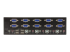 SV431DVGAU2A - StarTech.com 4 Port VGA KVM Switch - Back