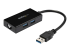 USB31000S2H - StarTech.com 2 Port USB 3.0 Hub with Ethernet - Left-angle