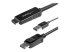 HD2DPMM3M - StarTech.com 3m HDMI to DisplayPort Adapter Cable with USB Power - Right-angle