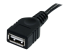 USBEXTAA10BK - StarTech.com 10 ft Black USB 2.0 Extension Cable A to A - Right-angle