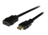 HDEXT2M - StarTech.com 2m (6ft) HDMI Extension Cable, Ultra HD HDMI Male to Female Cable, 4K HDMI Cable Extender, 4K 30Hz UHD HDMI Cable with Ethernet M/F, High Speed HDMI 1.4 Cable, 10.2Gbps - Right-angle