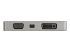 CDPVDHMDPDP - StarTech.com USB C Multiport Video Adapter, 4K 60Hz UHD Portable 5-in-1 USB Type C to HDMI 2.0, Mini DisplayPort, VGA or DVI (1080p), 95W PD Passthrough, Cable Management, Aluminum Adapter - Top