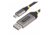 142-USBC-DP-8K-10F - StarTech.com 10ft (3m) USB-C to DisplayPort Adapter Cable, 8K 60Hz - Right-angle