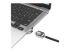 MBALDG02KL - Compulocks MacBook Air 13-inch Cable Lock Adapter With Keyed Cable Lock 2017 to 2019 - Right-angle
