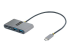 5G2A2CPDB-USB-C-HUB - StarTech.com 4-Port USB-C Hub with 100W Power Delivery Pass-Through Charging, 2x USB-A + 2x USB-C, 5Gbps, USBC Hub w/ 1ft (30cm) Long Cable, Portable Laptop USB Type-C to USB-A/C Hub - Right-angle