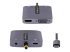 122-USBC-HDMI-4K-VGA - StarTech.com USB C Video Adapter, USB C to HDMI VGA Multiport Adapter w/ 3.5mm Audio Output, 4K 60Hz, HDR, 100W PD 3.0, USB C Monitor Adapter for Laptop, Thunderbolt 3/4 Compatible - Close up