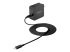 WCH1CBK - StarTech.com USB C Wall Charger, USB C Laptop Charger 60W PD, 6ft/2m Cable, Universal Compact Type C Power Adapter, Dell XPS, Lenovo X1 Carbon, HP EliteBook, MacBook, USB IF/ETL Certified - Right-angle
