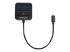 HB31C4AB - StarTech.com 4-Port USB C Hub, USB-C to 4x USB-A Ports, SuperSpeed 10Gbps USB 3.1/USB 3.2 Gen 2 Type-C Hub, USB Bus Powered, Portable/Compact USB-C to USB Adapter Hub for Laptop, Aluminum - Front
