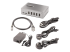 10G8A2CS-USB-C-HUB - StarTech.com 10-Port USB-C Hub, 8x USB-A + 2x USB-C, Self-Powered w/ 65W Power Supply, USB 3.1 10Gbps Hub w/ BC1.2 Charging, Desktop/Laptop USB Hub with 3ft Locking USB-IF Certified Cable - Right-angle