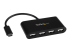 ST4200MINIC - StarTech.com 4-Port USB-C Hub - Left-angle