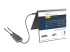 MST14CD122HD - StarTech.com USB-C to Dual HDMI MST HUB, Dual HDMI 4K 60Hz, USB Type C Multi Monitor Adapter for Laptop w/ 1ft (30cm) cable, DP 1.4 Multi-Stream Transport Hub, USB Type C to 2x HDMI Ports - Right side