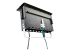 KITBXAVHDPUK - StarTech.com Conference Table Box for AV Connectivity & Power/Charging, 4K HDMI output w/ HDMI, DP, & VGA Inputs, GbE, Audio, Charging Station w/ 2x USB-A & 1x CE Certified UK Plug - Back