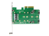 PEXM2SAT32N1 - StarTech.com 3-port M.2 SSD (NGFF) Adapter Card - Bottom