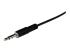 MU1MMFS - StarTech.com 1m Slim 3.5mm Stereo Extension Audio Cable - Right-angle