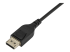 DP14MM2M - StarTech.com 6ft/2m VESA Certified DisplayPort 1.4 Cable, 8K 60Hz HBR3 HDR, Super UHD DisplayPort to DisplayPort Monitor Cord, Ultra HD 4K 120Hz DP 1.4 Slim Video Cable M/M DP Connectors - Close up