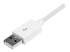 USBLT3MW - StarTech.com 3m (10ft) Long White Apple® 8-pin Lightning Connector to USB Cable for iPhone / iPod / iPad - Right-angle