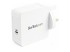 WCH1CUK - StarTech.com USB C Wall Charger, USB C Laptop Charger 60W PD, 6ft/2m Cable, Universal Compact Type C Power Adapter, Dell XPS/Lenovo X1 Carbon, HP EliteBook, MacBook, USB IF/CE Certified - Left-angle