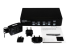 SV431DVIUAHR - StarTech.com 4 Port High Resolution USB DVI Dual Link KVM Switch with Audio and USB 2.0 Hub (SV431DVIUAHR) - Front