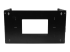 WALLSHELF4U - StarTech.com 4U Open Frame Wall Mount Network Rack w/ Built in Shelf - Back