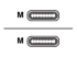 1000211 - EPOS - USB cable - 24 pin USB-C (M) to 24 pin USB-C (M) - Front